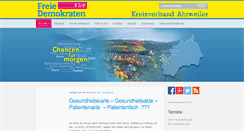 Desktop Screenshot of fdp-aw.de